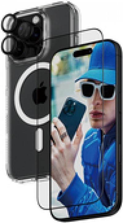 Produktbild PanzerGlass Bundle Ultra Wide FIt Glass + Case + Lens (1 Stück, Apple iPhone 16 Pro)