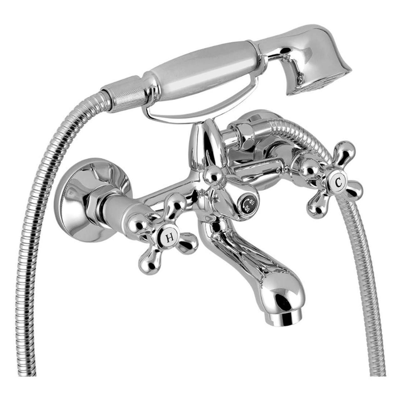 Novaservis, Badkamermeubels, Titania Retro Ii - Badkraan Met Accessoires, Chroom