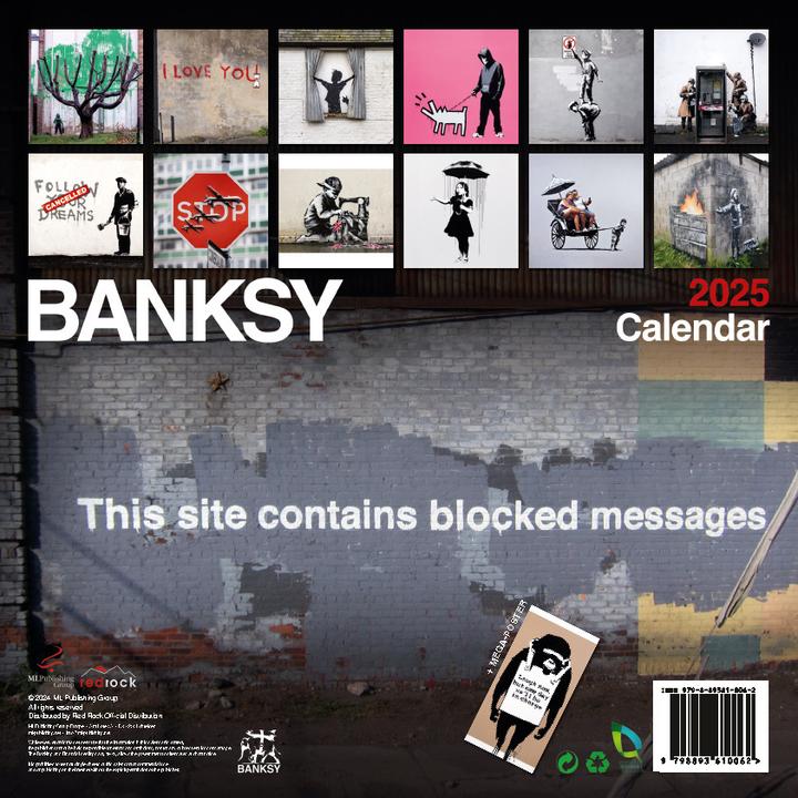Produktbild Banksy Kalender 2025
