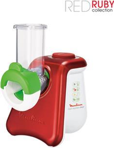 Produktbild Moulinex Fresh Express Max Zerkleinerer (DJ8115), Rot/Weiss