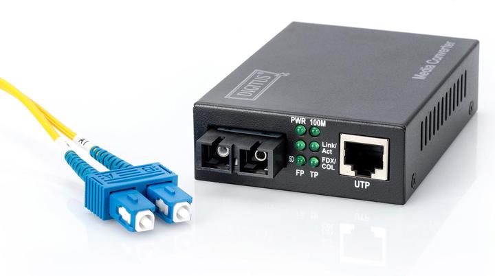 Image du produit Digitus Conv. média Fast Ethernet,SC (Convertisseur de médias)