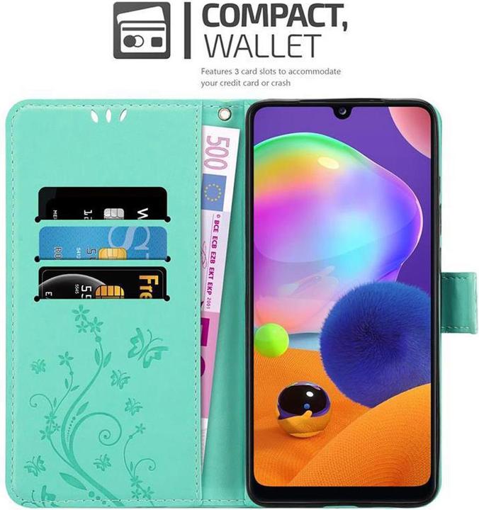 Produktbild Cadorabo Flower Book Cover (Samsung Galaxy A31)