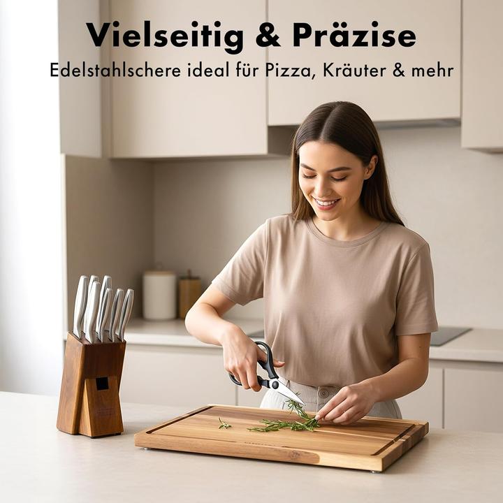 Produktbild Edelhaus Profi Messerblock-Set mit integriertem Schärfer