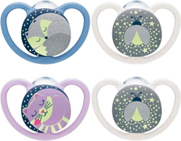 Actual product image NUK Space Night 6-18 m (2x, 6 - 18 Months)