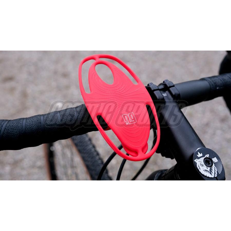 Thumbnail - NG Sports Universal Smartphone Halterung, Silikon, 140x80mm, red, Smartphone Halterung, Rot