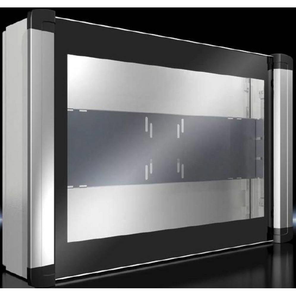 Rittal Alloggiamento operativo AX per TFT da tavolo fino a 61,00cm (24") 650x450x155mm (Case), Accessori di elettronica + Alloggiamento, Grigio