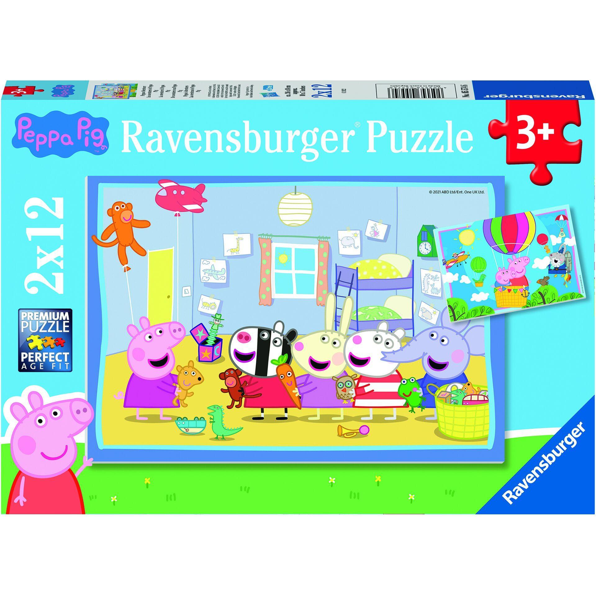 Ravensburger Le Avventure Di Peppa (12 Pezzi)