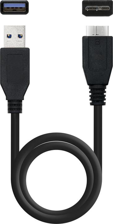 Productafbeelding Tooq Technology TQE-2527B Opslagschijfbehuizing HDD-behuizing zwart 2,5" (2.5")