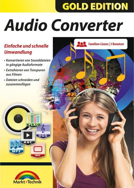 Produktbild Audio Converter Ultimate (1 User, 1 Geräte/User, unbegrenzt)