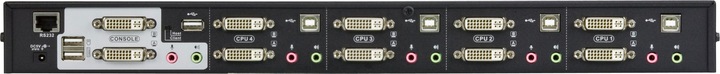 Produktbild Aten 4-Port USB DVI Dual-Link Dual Display/Audio