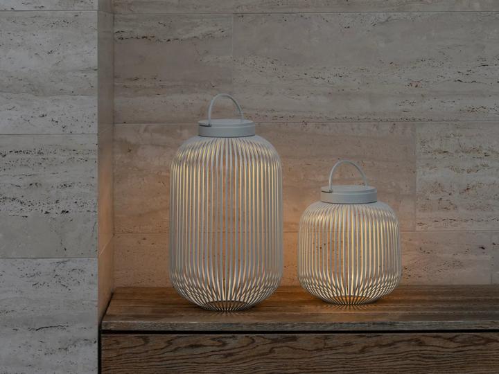 Actual product image Blomus Mobile LED light LITO LED M 30.5 x 27.5 cm indoor & outdoor granite grey (30 x 27 cm, 1 x)