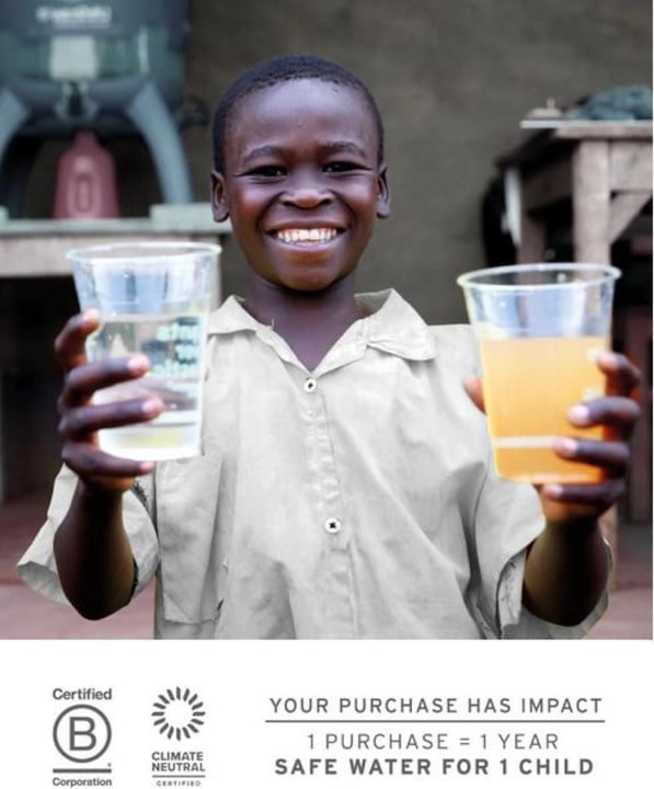Actual product image LifeStraw Peak Personnel