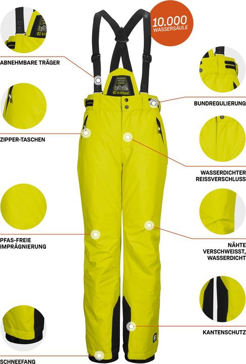 Immagine prodotto Killtec Boy's KSW 214 Ski Pants (140)