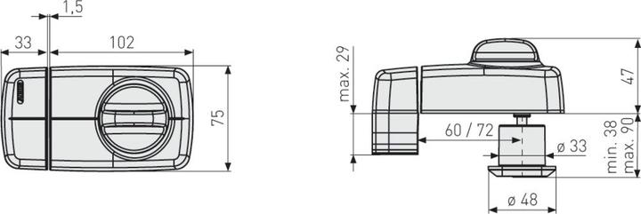 Productafbeelding Abus 7010 B VdS EK