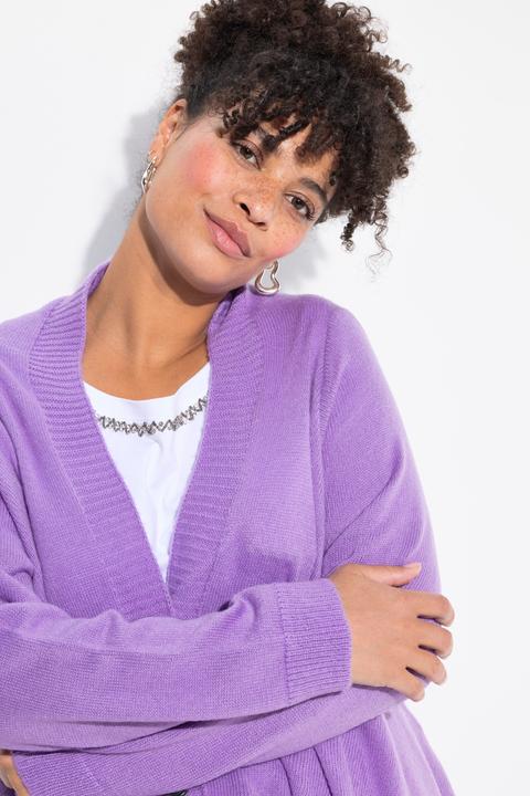 Produktbild Miamoda Strickjacke, Cape-Look, Knopfleiste, Langarm (50, 52)