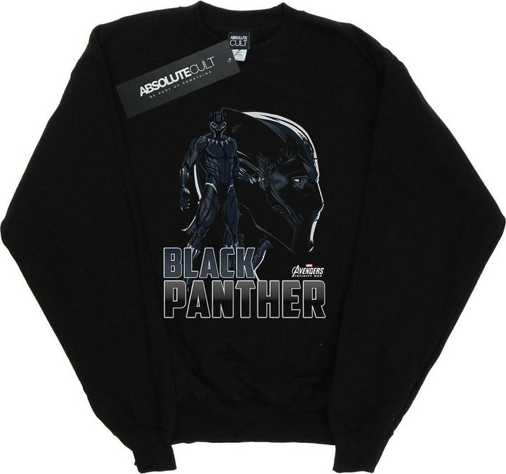 Image du produit - Sweat AVENGERS INFINITY WAR BLACK PANTHER CHARACTER - Garçon (116)