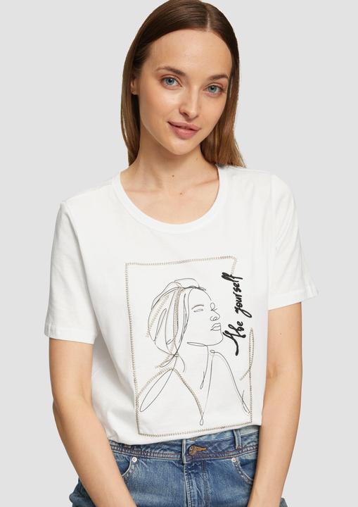 Immagine prodotto S.Oliver T-Shirt T-Shirt mit Stickerei-Artwork (32)