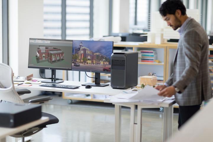 Produktbild HP Workstation Z4 G4 (Intel Xeon W-2225, 32 GB, 512 GB, RTX A4000)