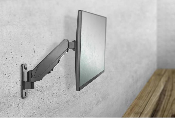 Actual product image Digitus Universal Single Monitor Mount with Gas Spring, Wall Mount (Wall, 32", 8 kg)