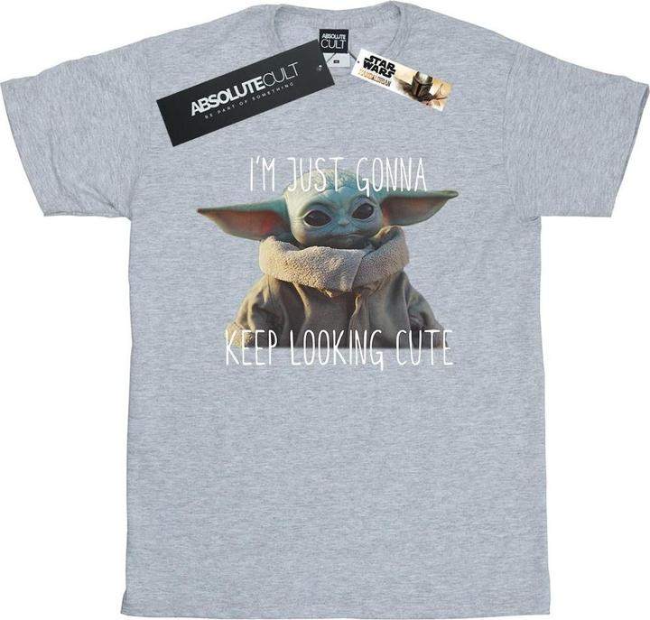 Produktbild Star Wars The Mandalorian Keep Looking Cute TShirt (4XL)