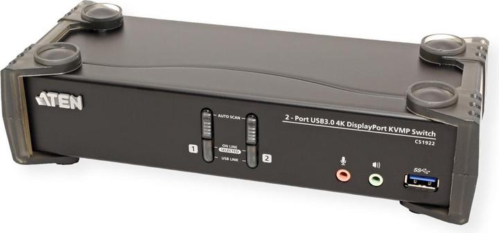 Produktbild Aten CS1922 2-Port USB 3.1 Gen 1 4K DisplayPort 1.2 KVM