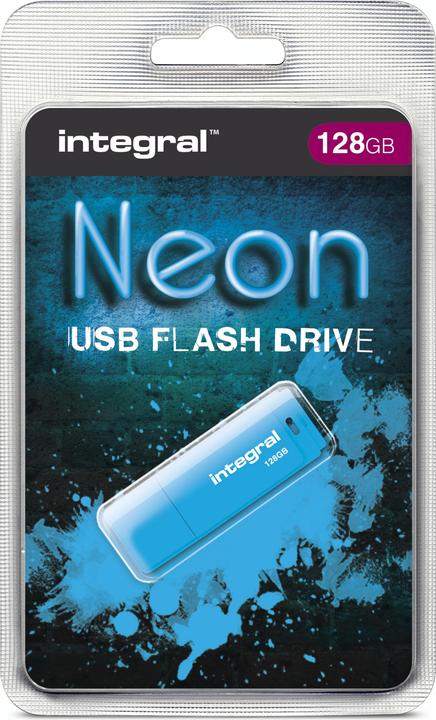 Image du produit Clé USB Neon 128GB bl (128 Go, USB-A)