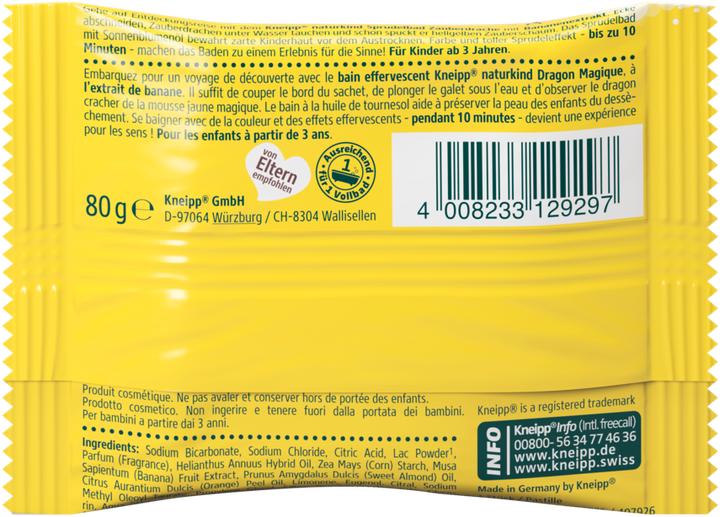 Immagine prodotto Kneipp Bagnoschiuma Naturkind Magic Dragon (Perle da bagno)