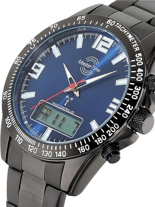 Produktbild Master Time MTGA-10952-32M Herrenuhr Sporty Big Date Chronograph 44mm 5ATM (Chronograph, Sportuhr)