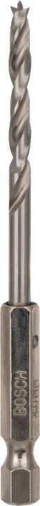 Produktbild Bosch Professional Zubehör Holzspiralbohrer mit 1/4-Zoll Sechskantschaft, 4 x 43 x 88 mm (4 mm)
