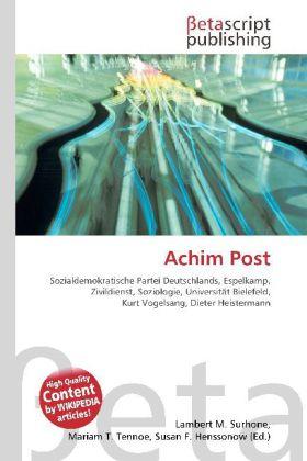 Produktbild Achim Post (Deutsch, 2010)