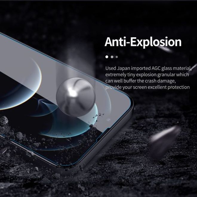 Actual product image Nillkin H+ PRO protective glass (1 Piece, Apple iPhone 13 mini)