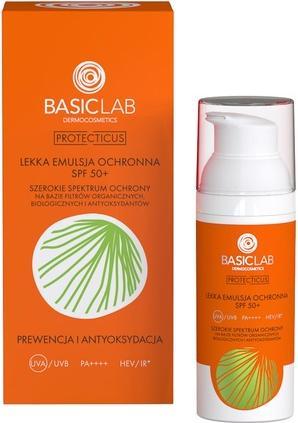Produktbild BasicLab Protecticus Lightweight Protective Emulsion Spf50+ 50Ml (Sonnencreme Gesicht, SPF 50, 50 ml)