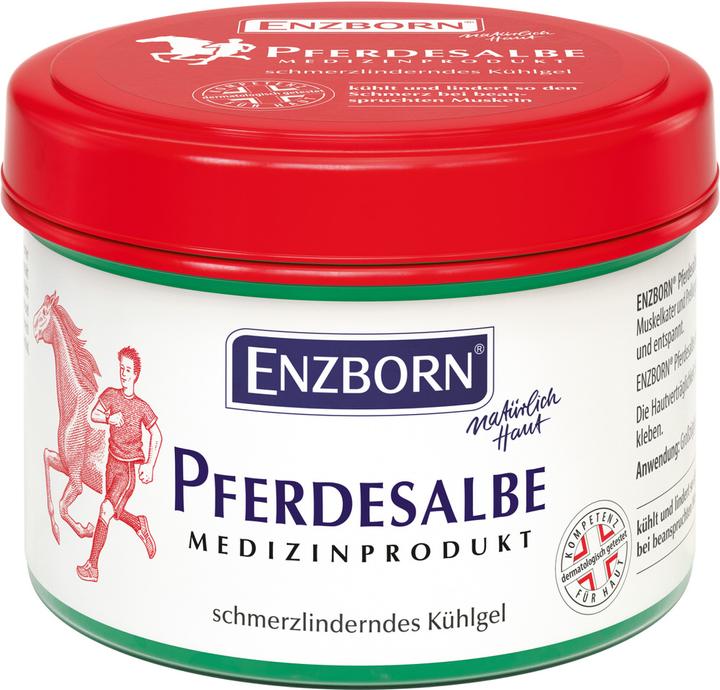 Enzborn Unguento per Cavalli Dispositivo Medico Tin (Crema corpo, 400 ml)