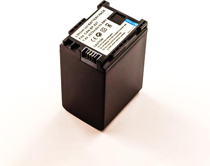 Actual product image AGI Battery compatible with Canon LEGRIA HF G40 - Battery - 2,400 mAh (Camera battery)