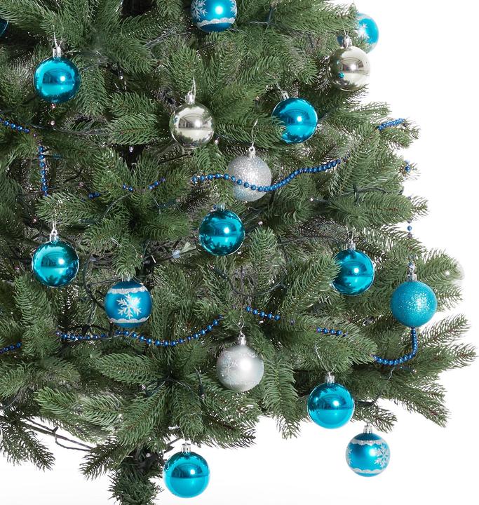 Produktbild tectake Weihnachtskugeln (64 -teilig)