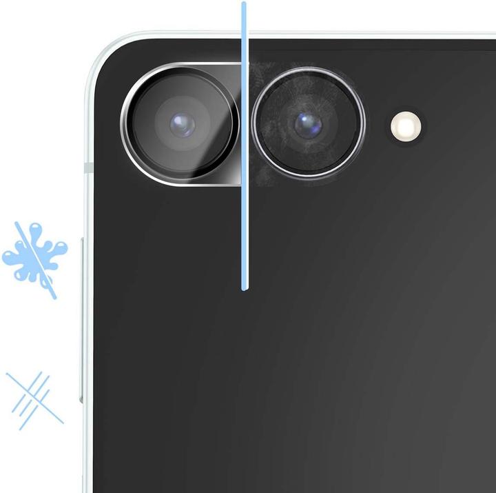 Actual product image Imak Kamera-Panzerglas Samsung Z Flip7 (1 pcs., Samsung Galaxy Z Flip7)