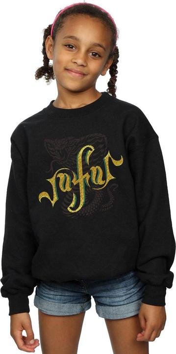 Produktbild Disney Mädchen Aladdin Film Jafar Schlange Logo Sweatshirt (128)