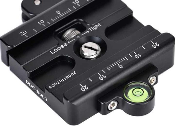 Actual product image Sunwayfoto DDC-60LR (Tripod quick-release plate)