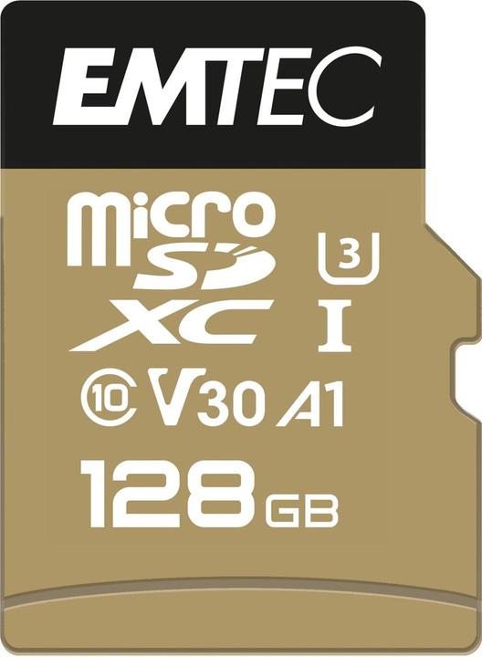 Actual product image Emtec Speedin Pro (128 GB, microSDXC, U3, UHS-I)