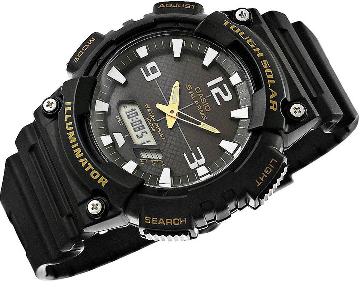 Actual product image Casio SOLAR AQ-S810W-1BVDF Herrenuhr