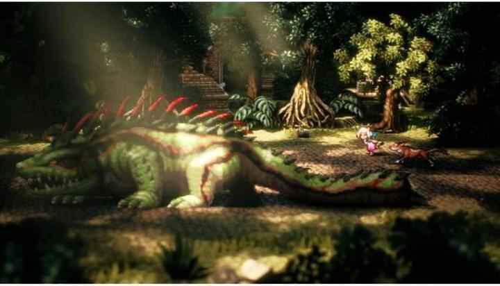 Actual product image Square Enix Octopath Traveler 2 (PS4) (FR) (PS4, FR)