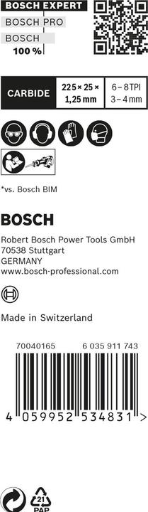 Immagine prodotto Bosch Professional Zubehör Multi materiale