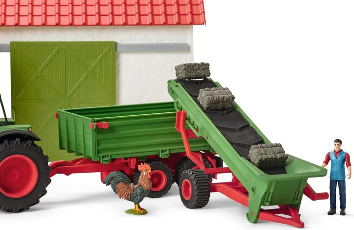 Immagine prodotto Schleich Nastro trasportatore del fieno con agricoltore