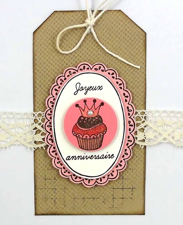 Produktbild Aladine Stempelset Birthday 2, inkl. Stempelkissen, 35 Stk.