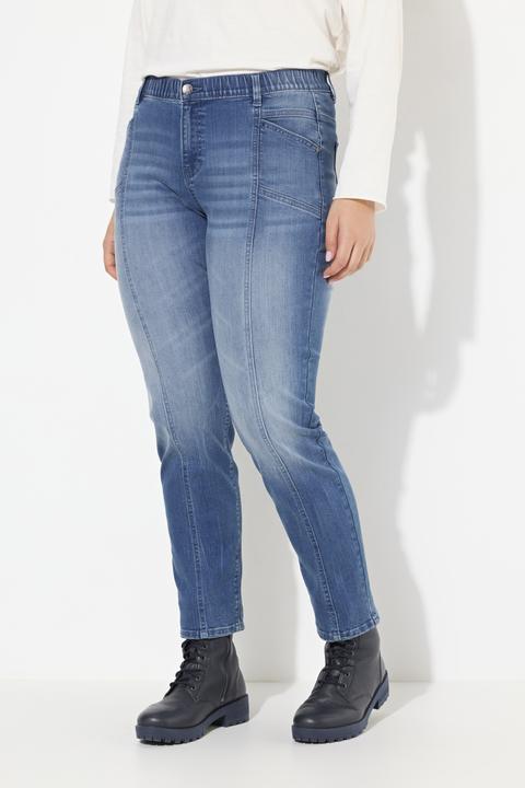 Actual product image Ulla Popken Decorative Seam Boyfriend Jeans (42)