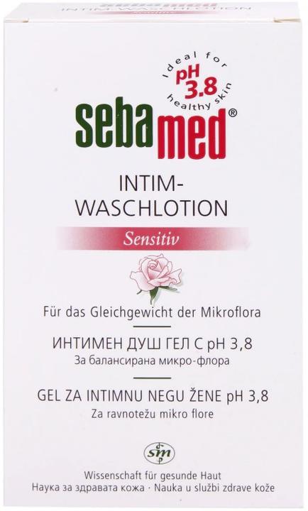 Actual product image Sebamed Sensitive Skin Intimate Wash (Intimate washing lotion, 200 ml)