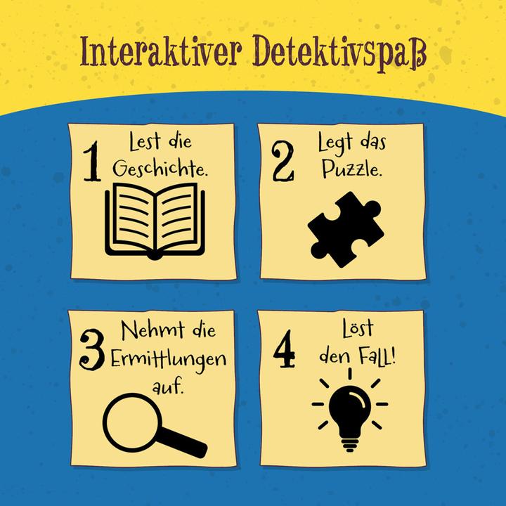 Actual product image Kosmos Story puzzle: The school of magical animals investigates (100 pieces)