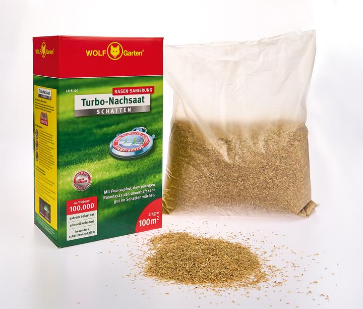 Produktbild Wolf-Garten Rasen Sanierung Turbo Nachsast L-RS 100 (Rasensamen)