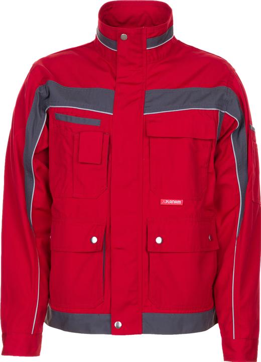 Produktbild Planam Bundjacke Plaline rot/schiefer 48 (48)