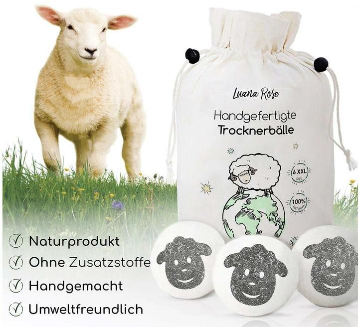 Produktbild Rose Trocknerbälle